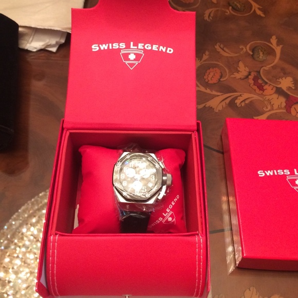 NEW Swiss legend chronograph watch.