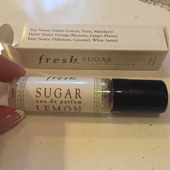 Fresh sugar lemon perfume