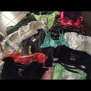 Lot of 18 shirts all size small