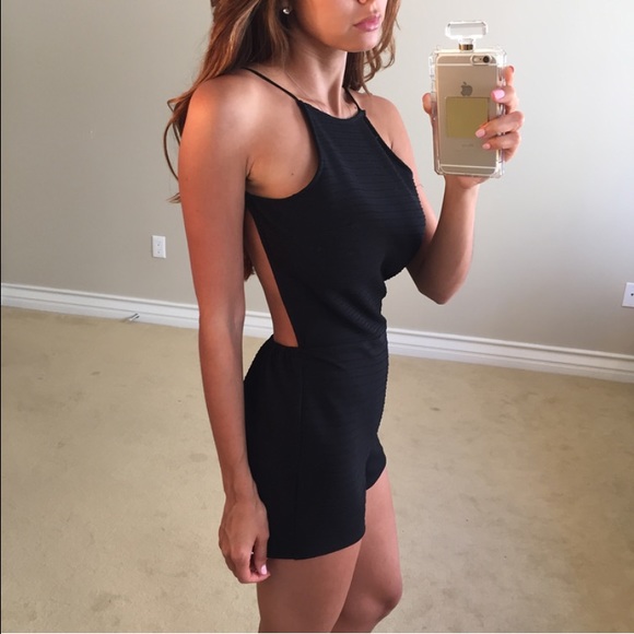 • SOLD • Night Out Romper M - Picture 4 of 4