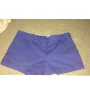 Royal blue shorts