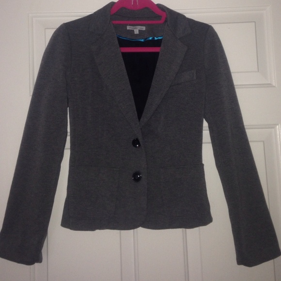 Grey Short Blazer
