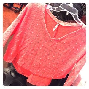 Soft-Knit Crop-Top Sweater