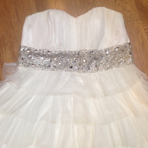 White formal dress!