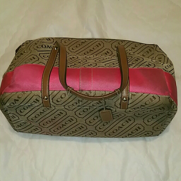 Pink Coach Purse