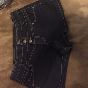 High waist shorts