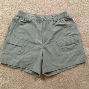 New Olive Green Columbia Shorts