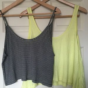 Crop top tank bundle