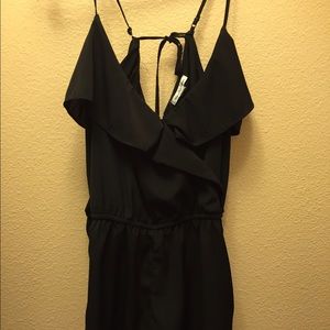 American Eagle Outfitters Black Romper