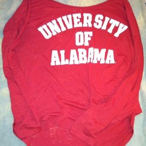 PINK University of Alabama long sleeve tee