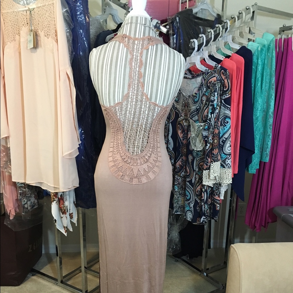 ⬆️Mocha Knit Maxi Dress-Customer Fav! - Picture 6 of 8