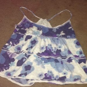 Floral tank top