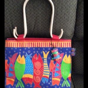 Laurel Burch Fish Tote Bag/purse
