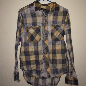 nollie acid washed/distressed flannel