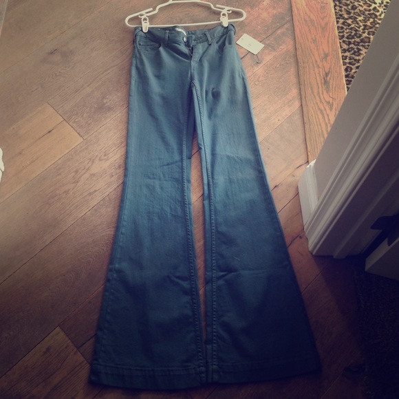 "Baltic sea" Free People denim bells!
