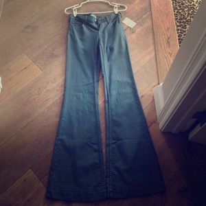 "Baltic sea" Free People denim bells!