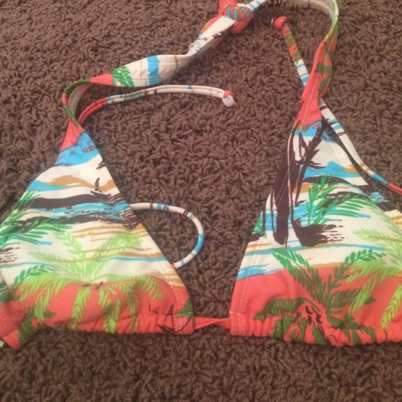 Tropical Swimsuit Top