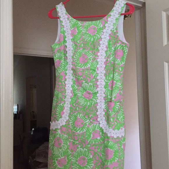 Cabana pink Lilly Pulitzer Liz shift dress