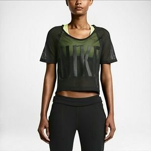 Nike Mesh Crop Top