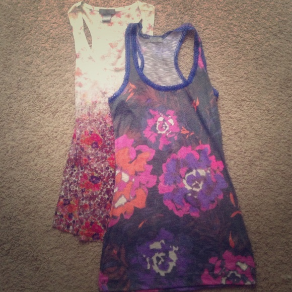 Floral Tanks