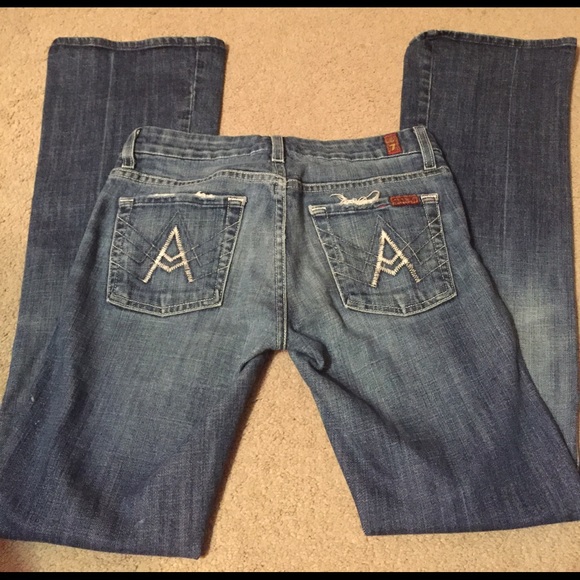 7 for all mankind jeans size 25