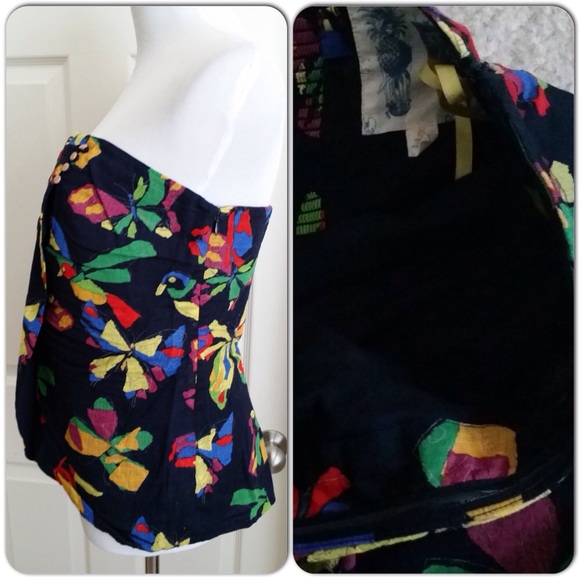 Anthrologie tropical top - Picture 2 of 4