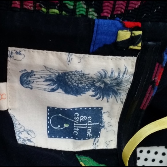 Anthrologie tropical top - Picture 3 of 4