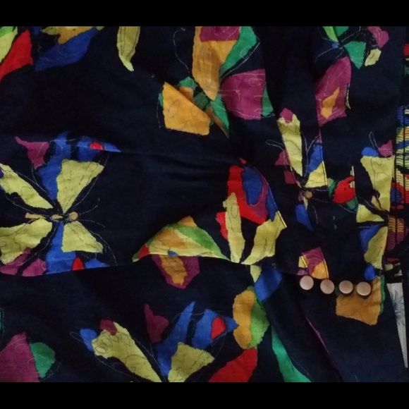 Anthrologie tropical top - Picture 4 of 4