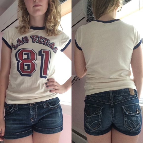 SOLD - Las Vegas Babydoll Tee - Picture 4 of 4