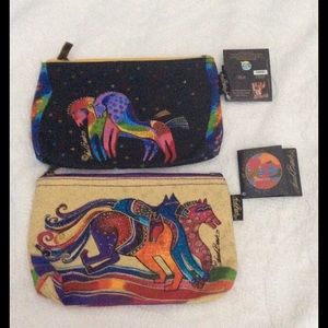 Laurel Burch cosmetic purse