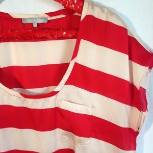 Violet & Claire Tops - Striped Violet & Claire Top Size L Violet & Claire Tops - Striped Violet & Claire Top Size L