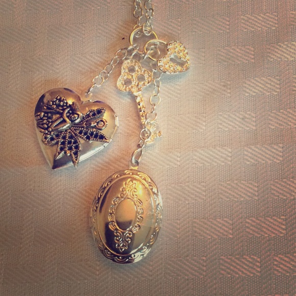 Sterling silver dual lockets