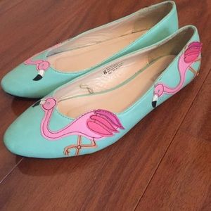 Urban Outfitters Mint Flats