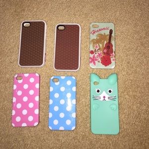 iPhone 4s/4 case bundle