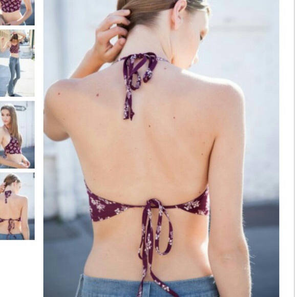 🚫SOLD🚫 rose colored anastasia halter - Picture 2 of 3