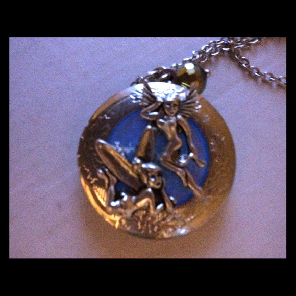 Fairies glow in the dark locket