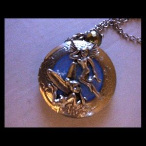 Fairies glow in the dark locket