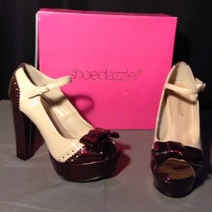 Surrey Mary Jane Chunky Heel