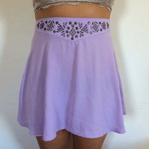 Lavender Urban Outfitters high waisted skirt NWT
