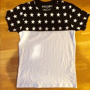 colorblock star tee