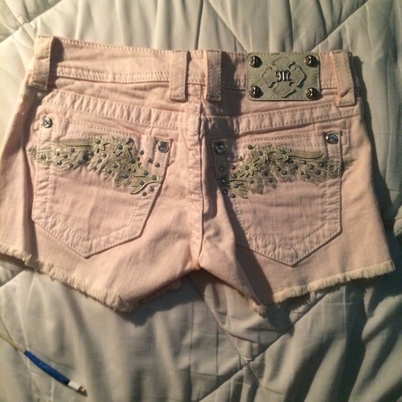 Brand new pink miss me shorts
