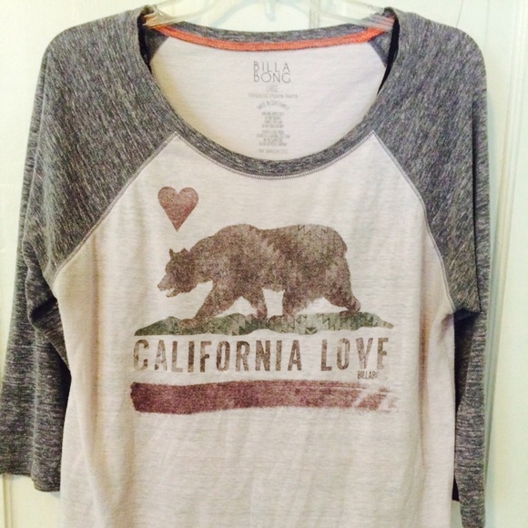 California Love Baseball Tee