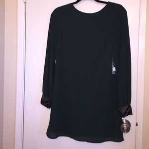 NWT! Hunter Green Shift Dress