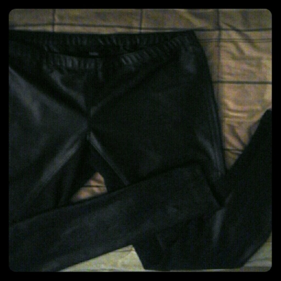 Feux  leather (skinny) pants