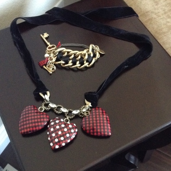 Betsey Johnson jewelry set