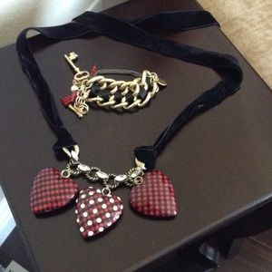 Betsey Johnson jewelry set