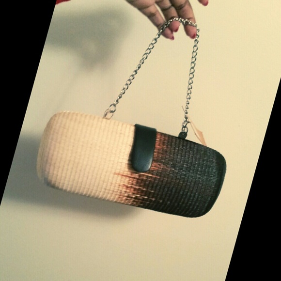 Ombre Straw Clutch from the Philippines