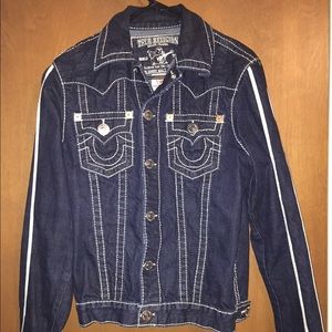 MENS True Religion Jimmy Big T jean jacket