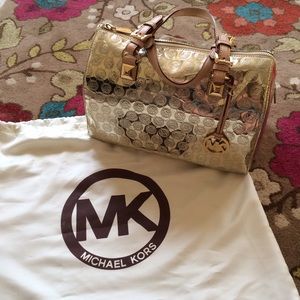 Beautiful Large Michael Kors Grayson mirror