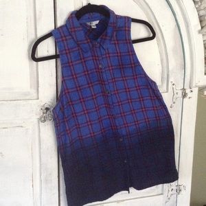 Volcom Ombré Style Flannel Shirt